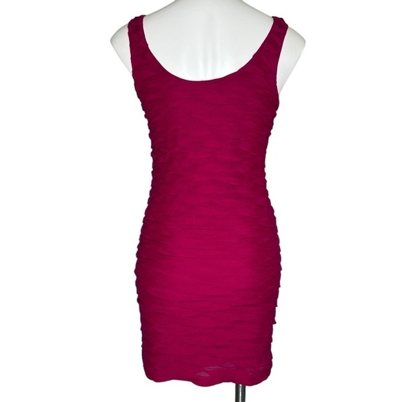 Forever 21 pink layered body con dress small - Picture 3 of 7